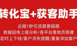 怎么实现华为鲸鸿动能广告跳转企业微信获客助手？