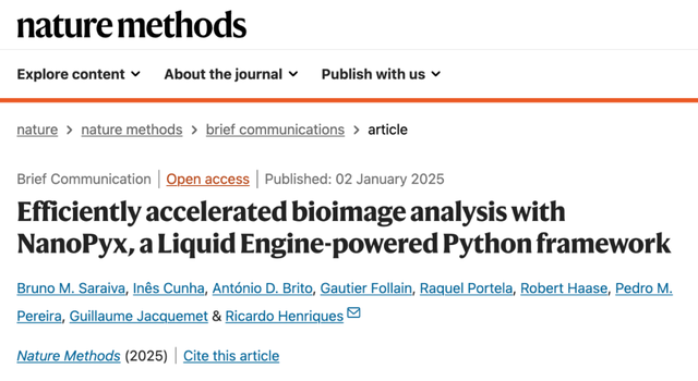 Nature Methods | 生物影像分析的未来：NanoPyx开启效率与智能的双赢时代-1.jpg